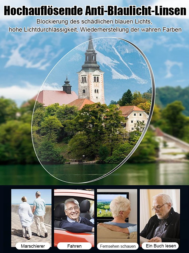 Anti-Blaulicht-Brille für Presbyopie