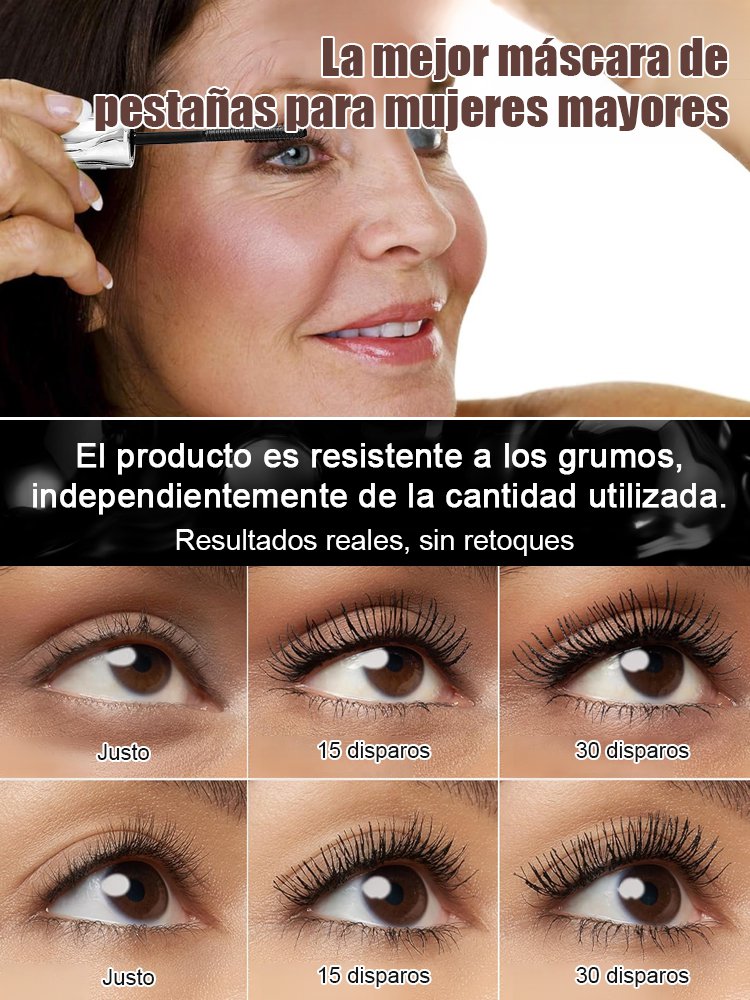 【Vergroot de ogen】Kleine stalen buis mascara