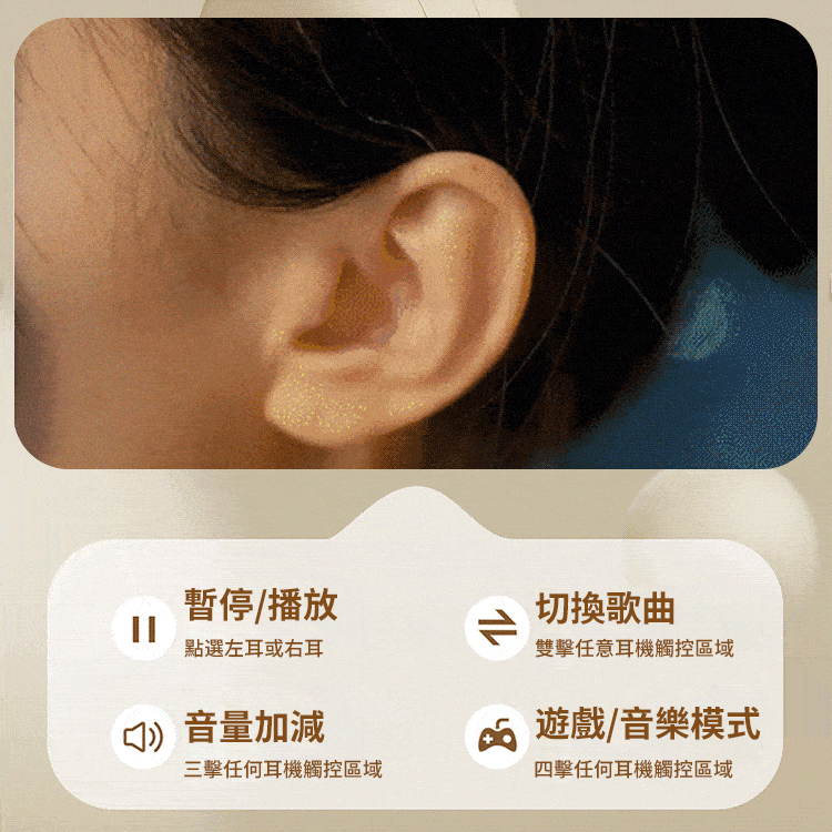 無線迷你睡眠運動耳機
