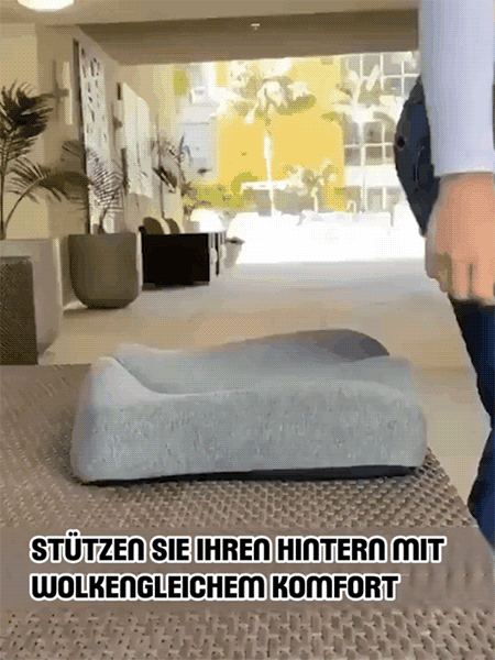 Druckreduzierendes  Kissen aus Memory Foam