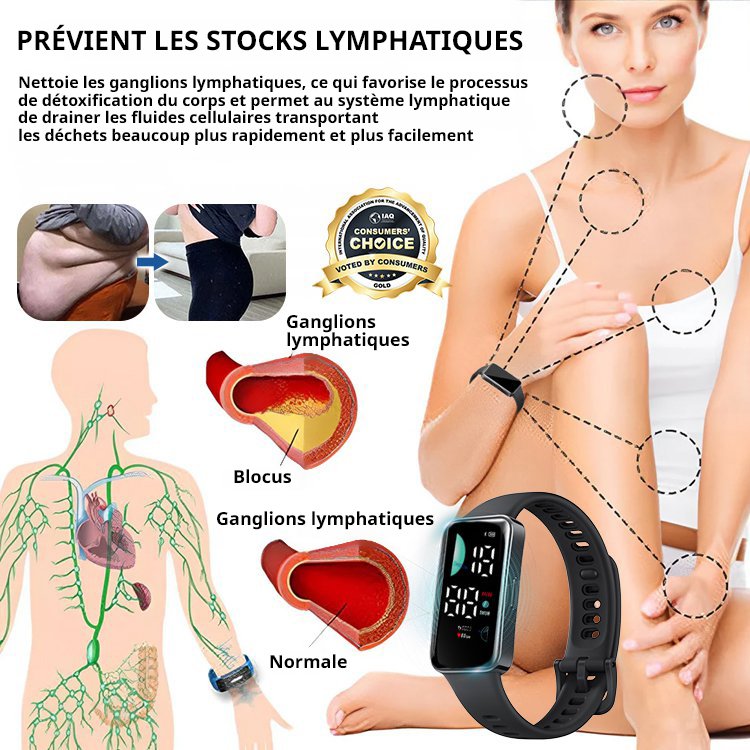Bracelet électronique minceur à ultrasons