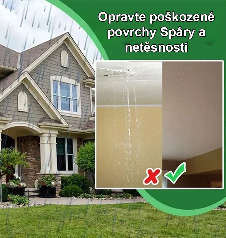 Průhledný vodotěsný zázrak