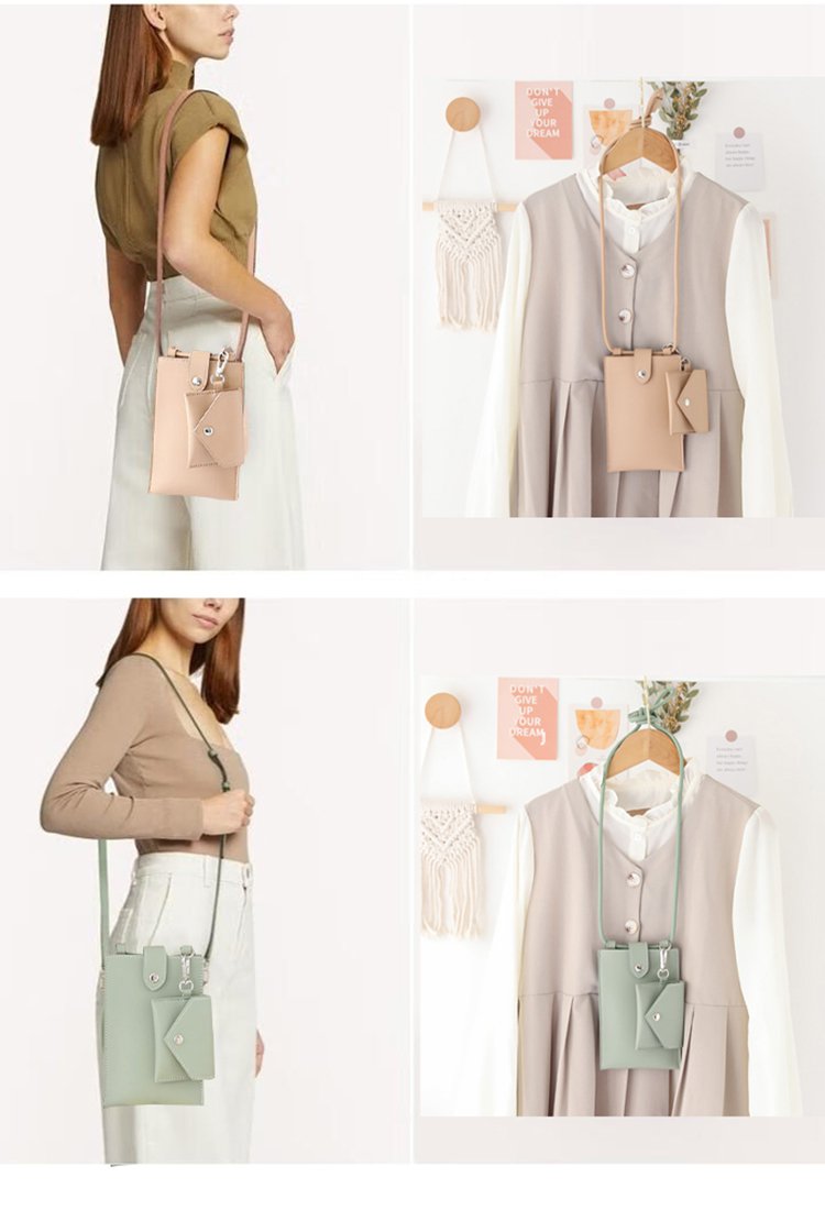 أكثر مبيعا في فرنسا، حقيبة كتف نسائية + حقيبة المفتاح والفكة