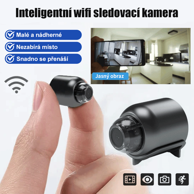 Inteligentní WiFi dálková monitorovací kamera