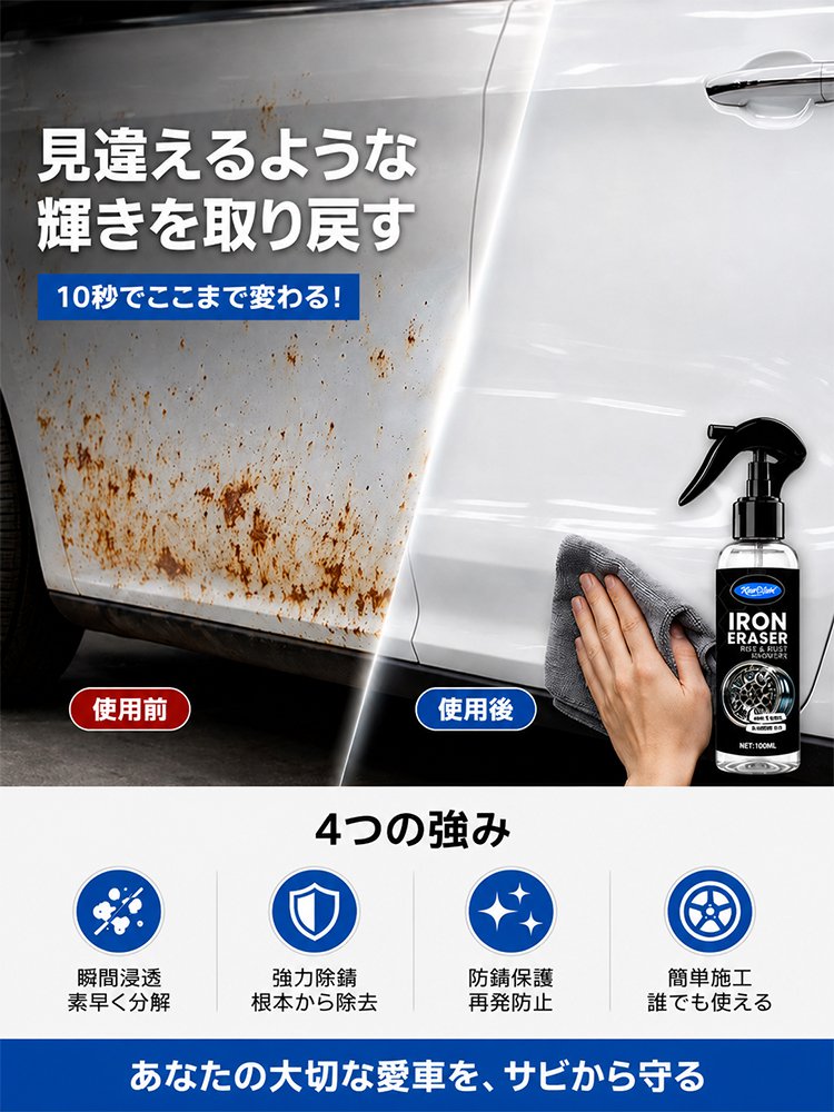 強力サビ落としスプレー