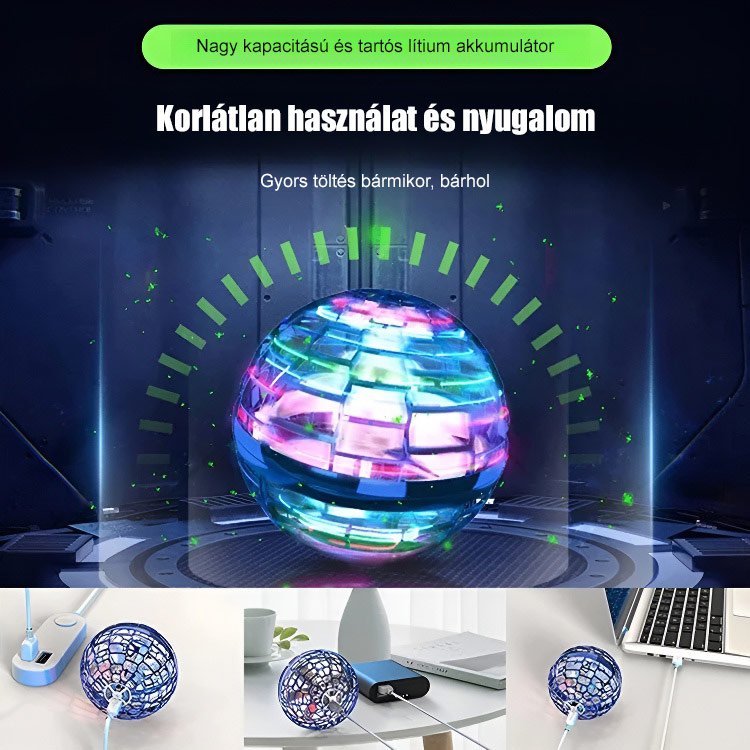 Varázslatos boomerang repülőgolyó