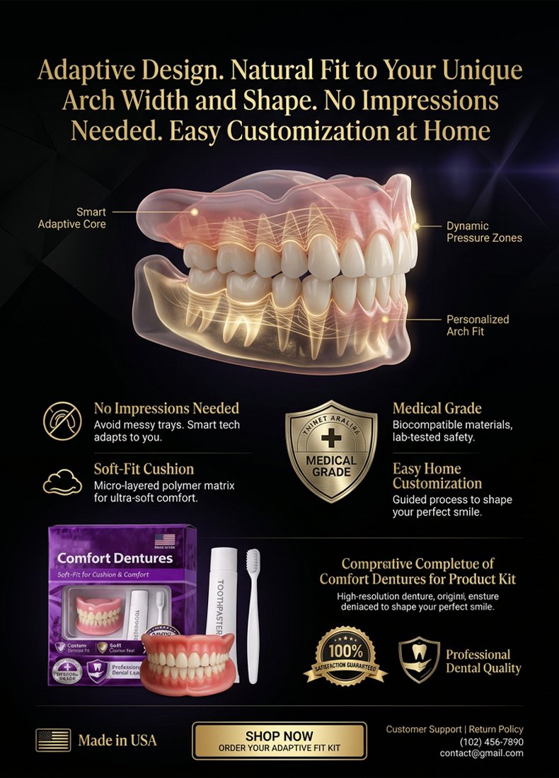 【Save $5,000 NOT Going to Dentists】Smart Silicone Teeth | Patented University Tech