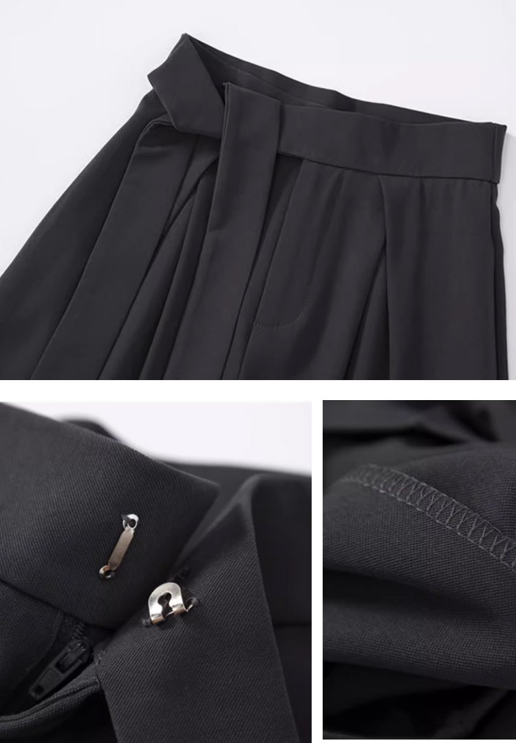 春夏にぴったりの涼しいワイドパンツ