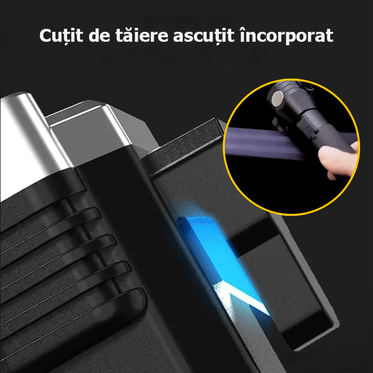 Lanterna multifuncțională COB