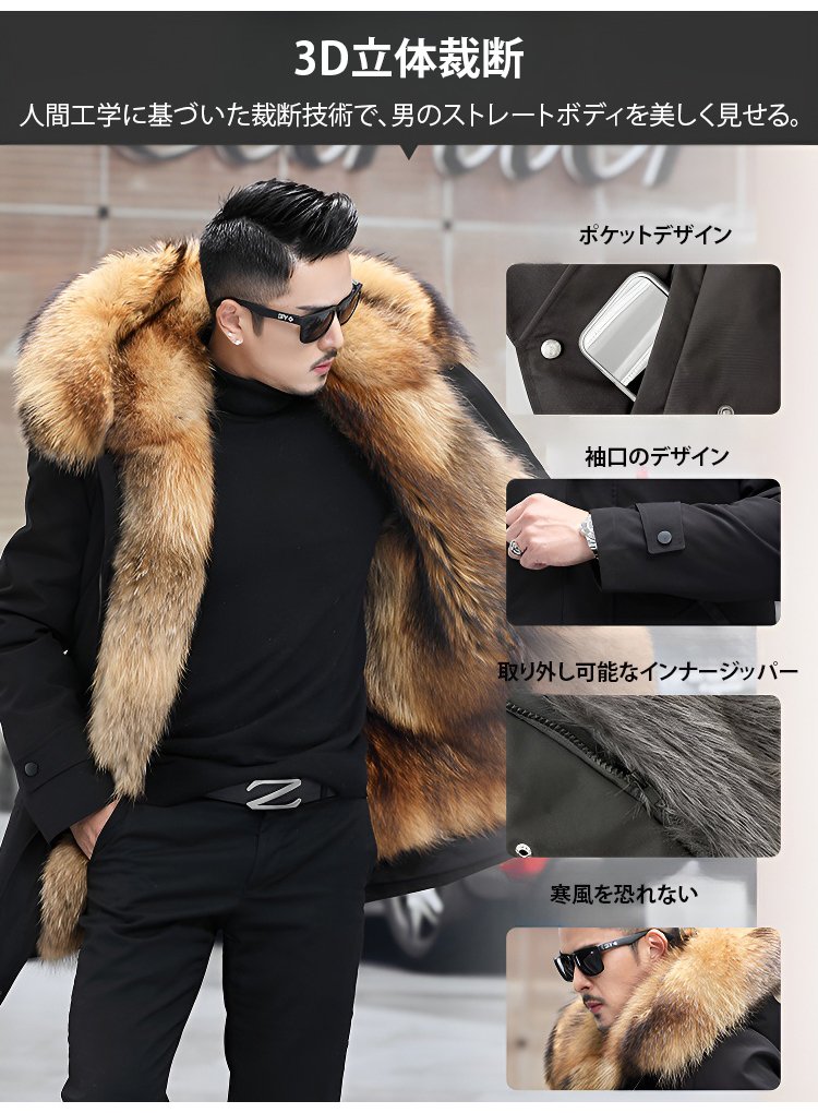 トレンド感あふれる新作フォックスファーコート