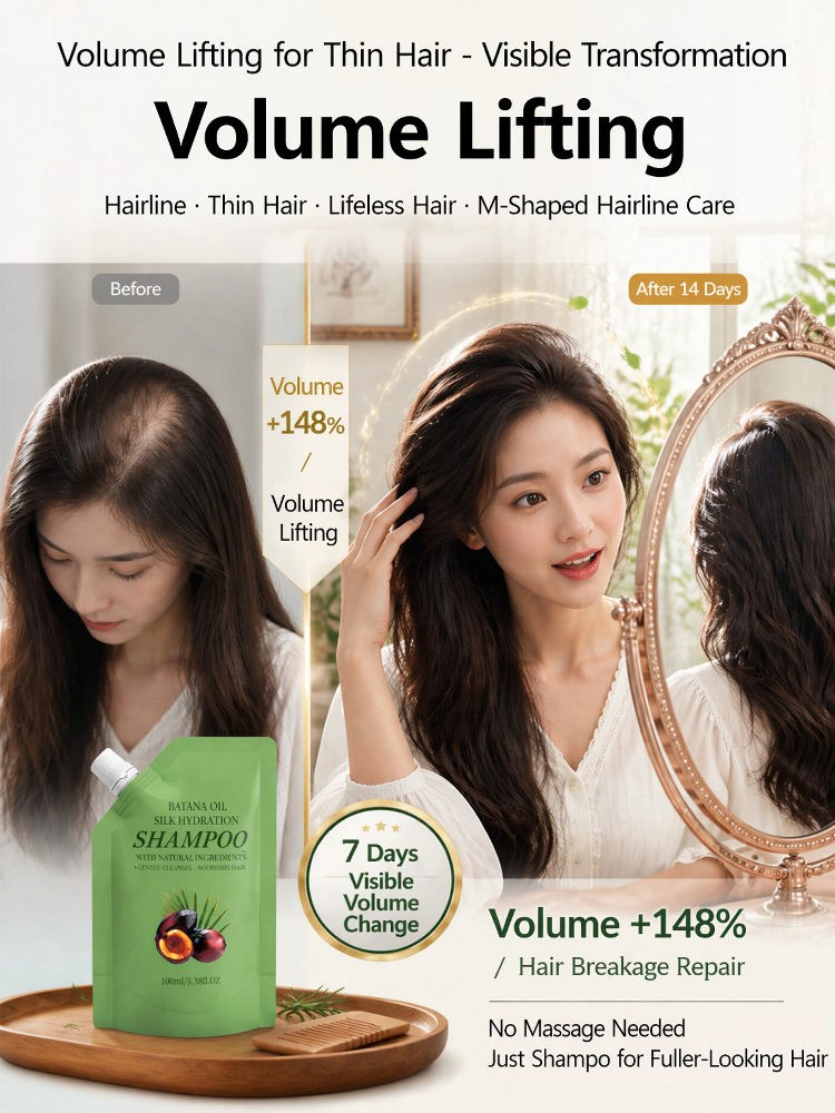 Anti-Hair Loss & Hair Growth Shampoo, Achieve Zero Hair Fall