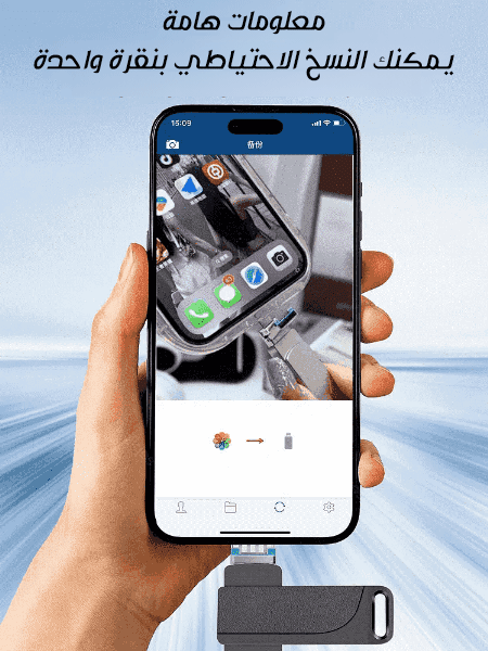 محرك أقراص فلاش USB رباعي الوظائف بسعة 2 تيرابايت