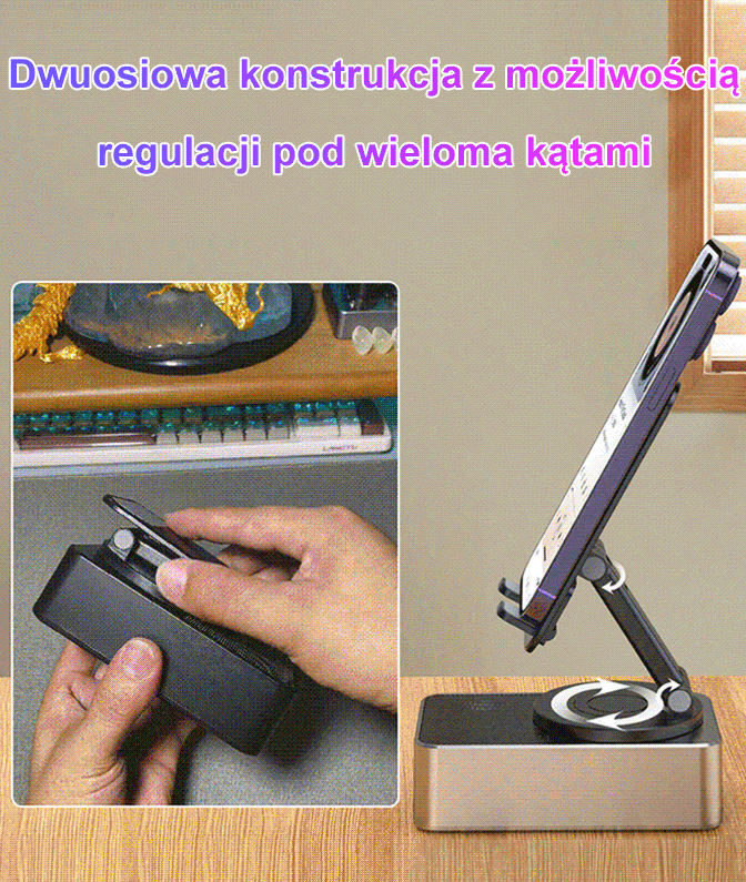 Głośnik Bluetooth Powerbank Uchwyt dla leniwych, gwarancja jakości, lider sprzedaży.