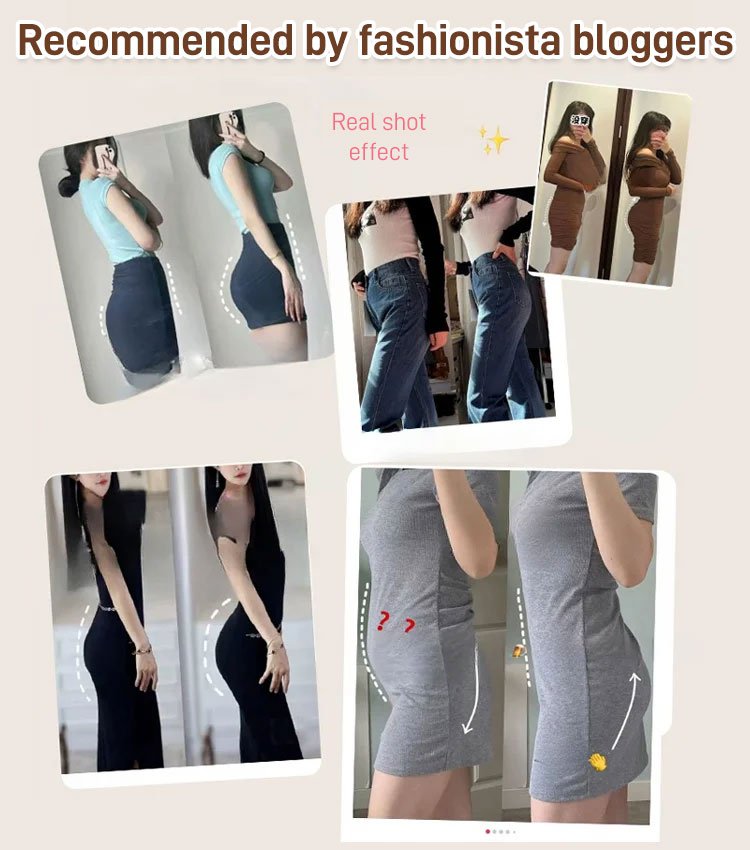 High Waisted Tummy Tuck Hip Lifting No Trace Wormwood Antibacterial Panties