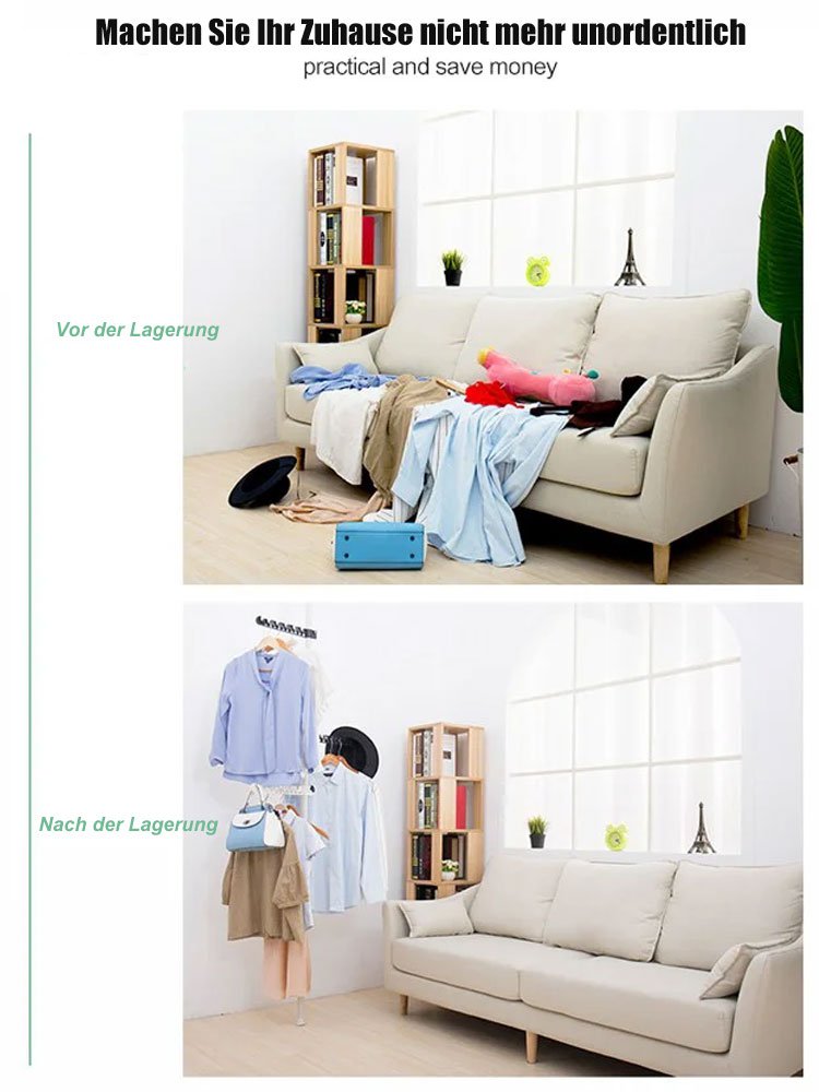 Household Upright Hanger Rack