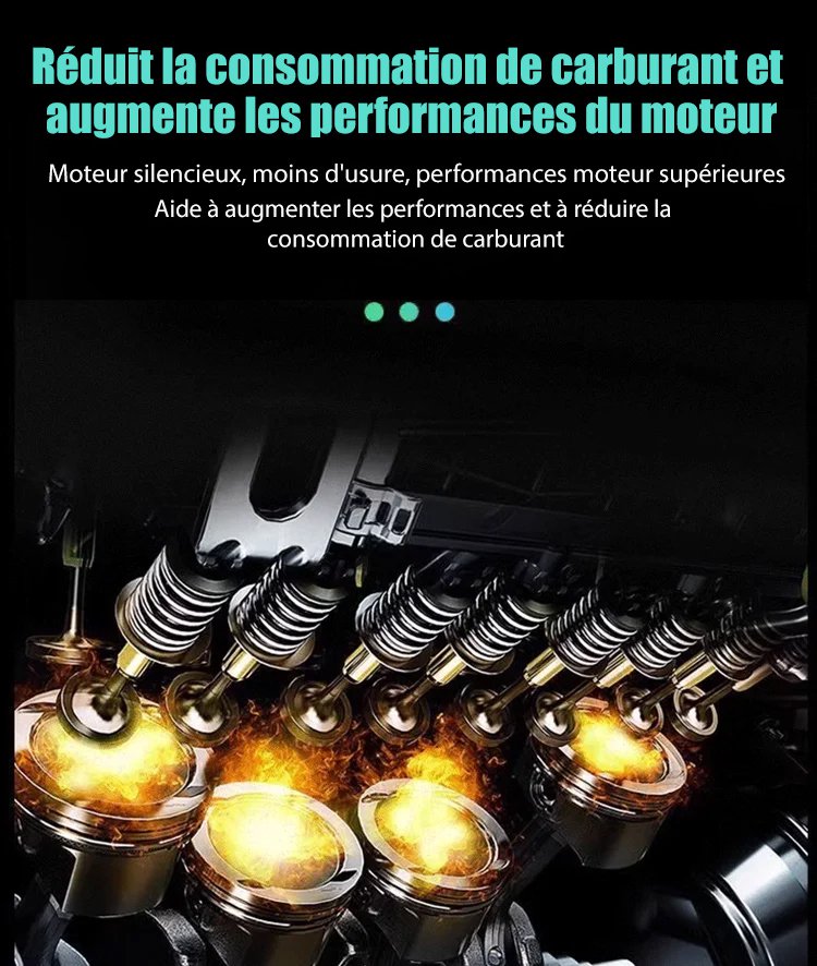 Agent protecteur anti-usure du moteur à haut rendement