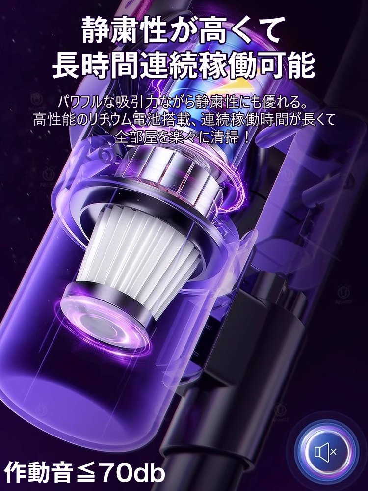 モップ掛け＆ゴミ吸引の2役in1掃除機