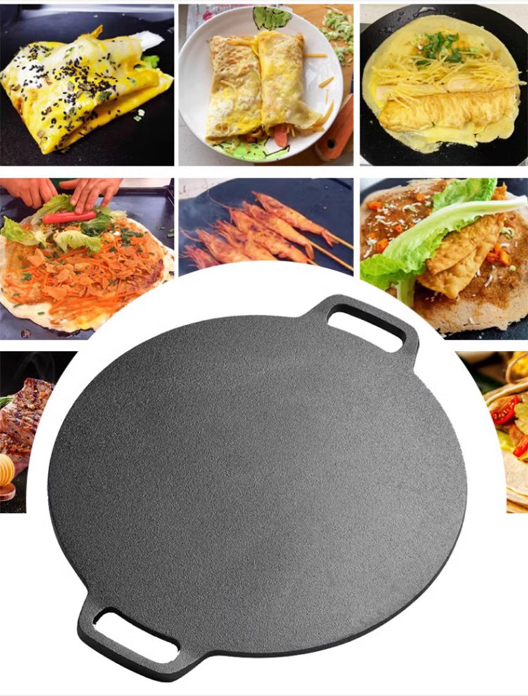 바베큐에 적합한 내구성 강한 주철 팬