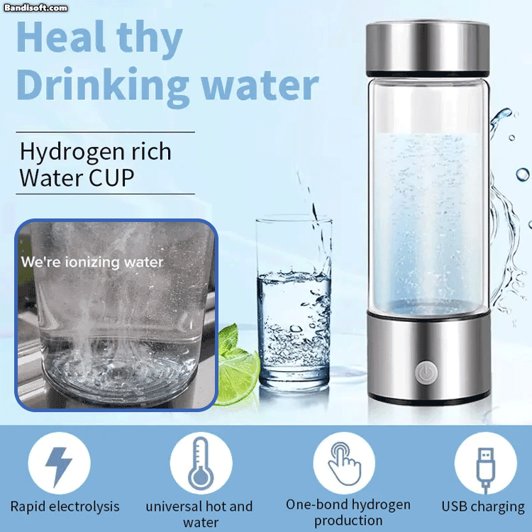 【Secret of Longevity】Hydrogen-rich Water Cup
