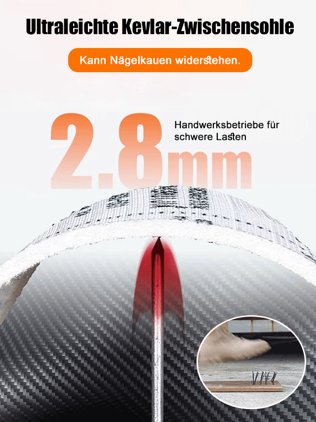 Arbeitsstiefel mit Knopf für Knopf