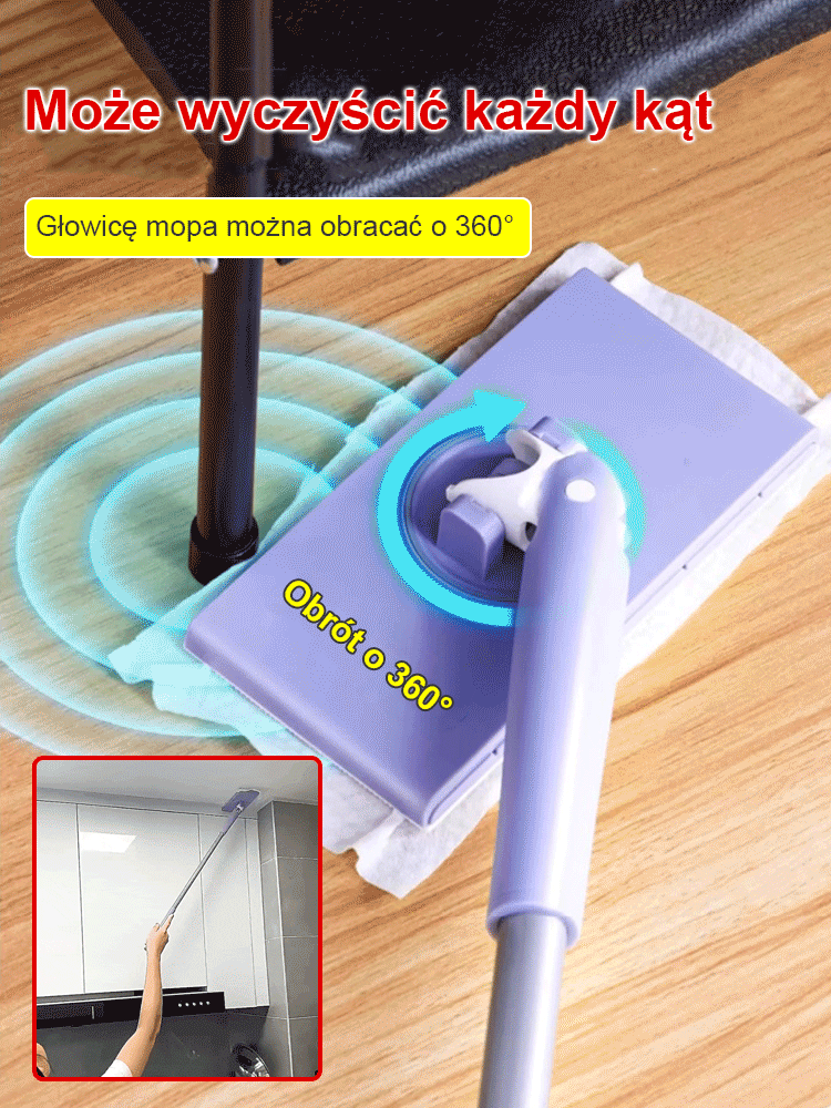 Mop, który nie brudzi rąk