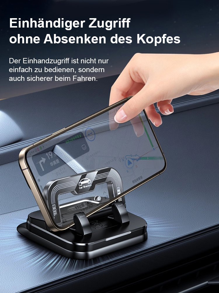 【Wackelresistenter】 Saugfuß-Armaturenbrett-Parkplatz-Handyhalter