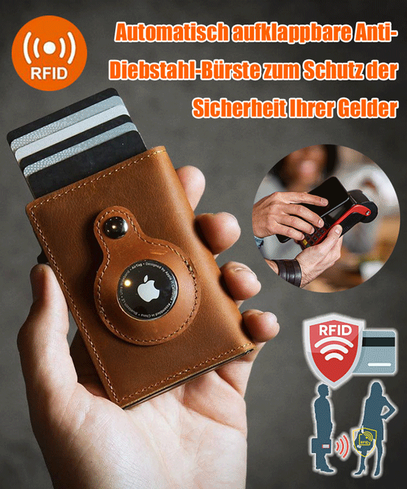 Neues Modell Automatisch herausspringendes Kartenetui mit NFC Schutz