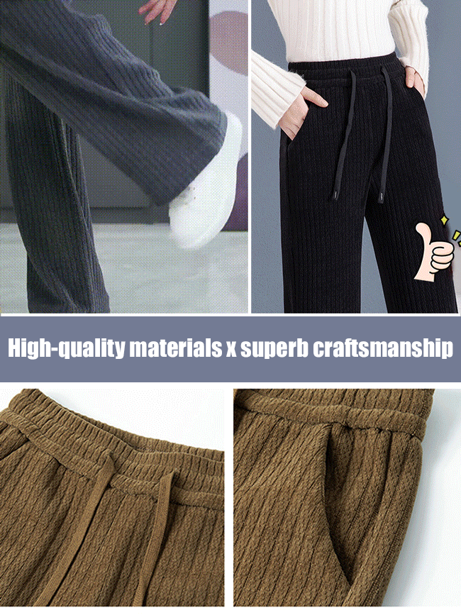 Belly-Hiding, Leg-Lengthening Casual Pants