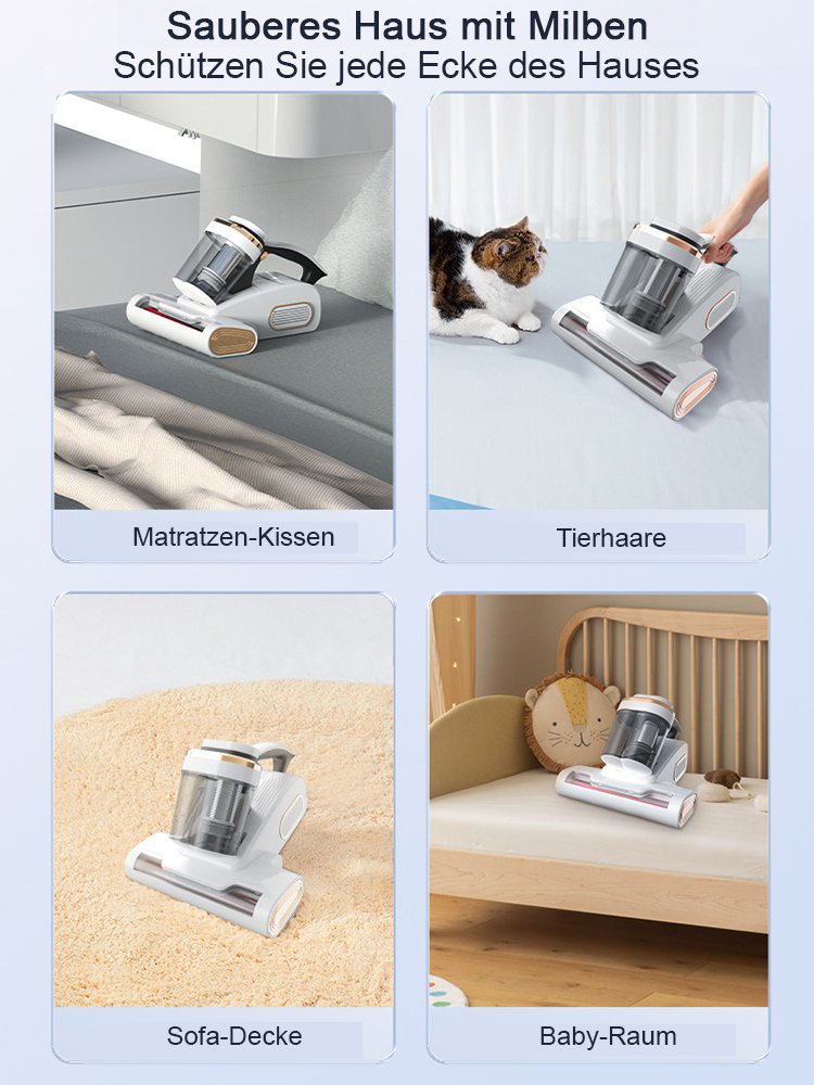 [70 °C Heißluft] Ultrahochsaug-Ultraviolett-Sterilisations- und Milbenentfernungsgerät