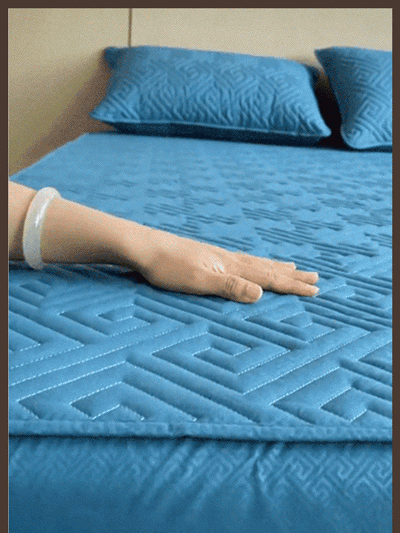 Four seasons universal mother and baby grade waterproof bed sheet three-piece set