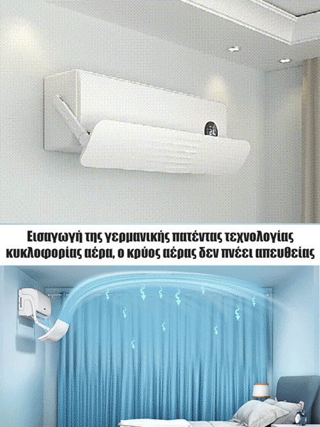 Κρεμαστής εκτροπής αέρα κλιματισμού