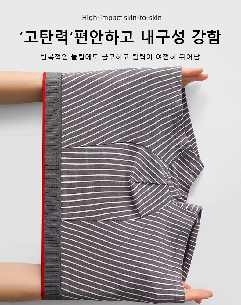 고급 10A 항균 통기성 남성 팬티