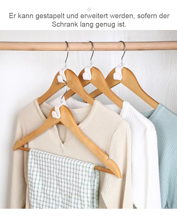 Hochwertige stapelbare Verbindungshaken für die Organisation