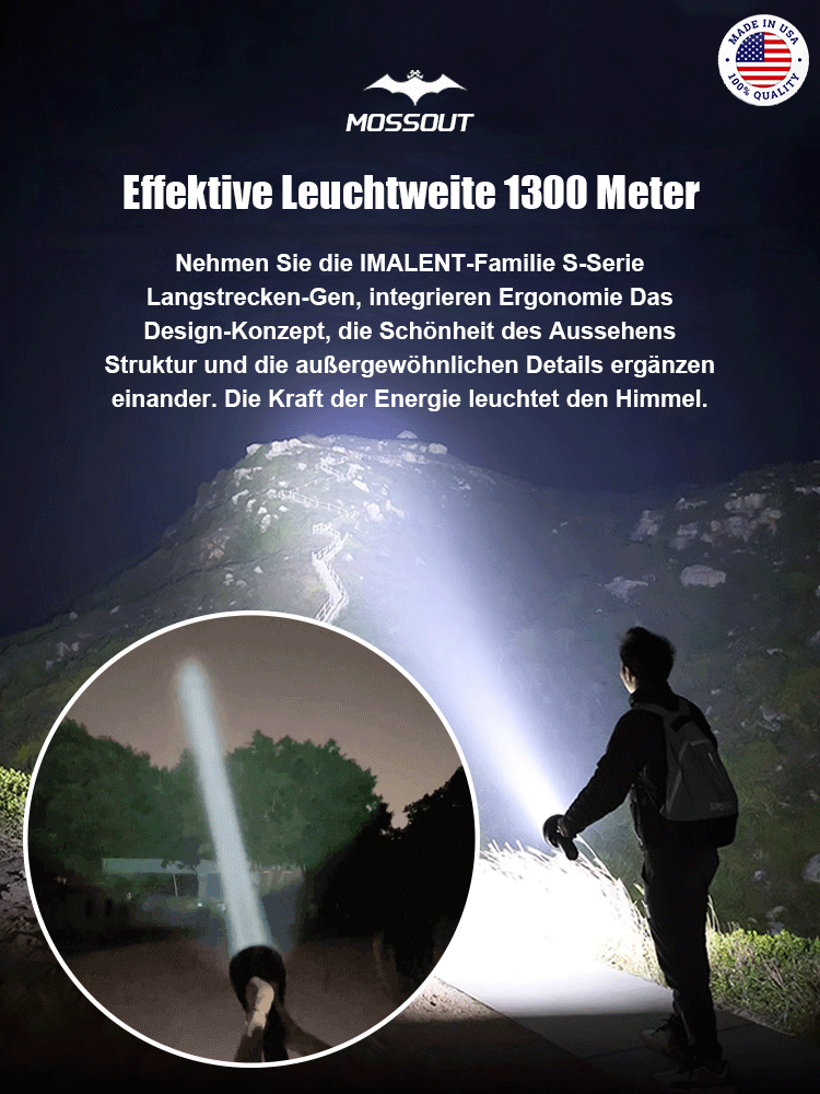 Projecteur d'extérieur super lumineux
