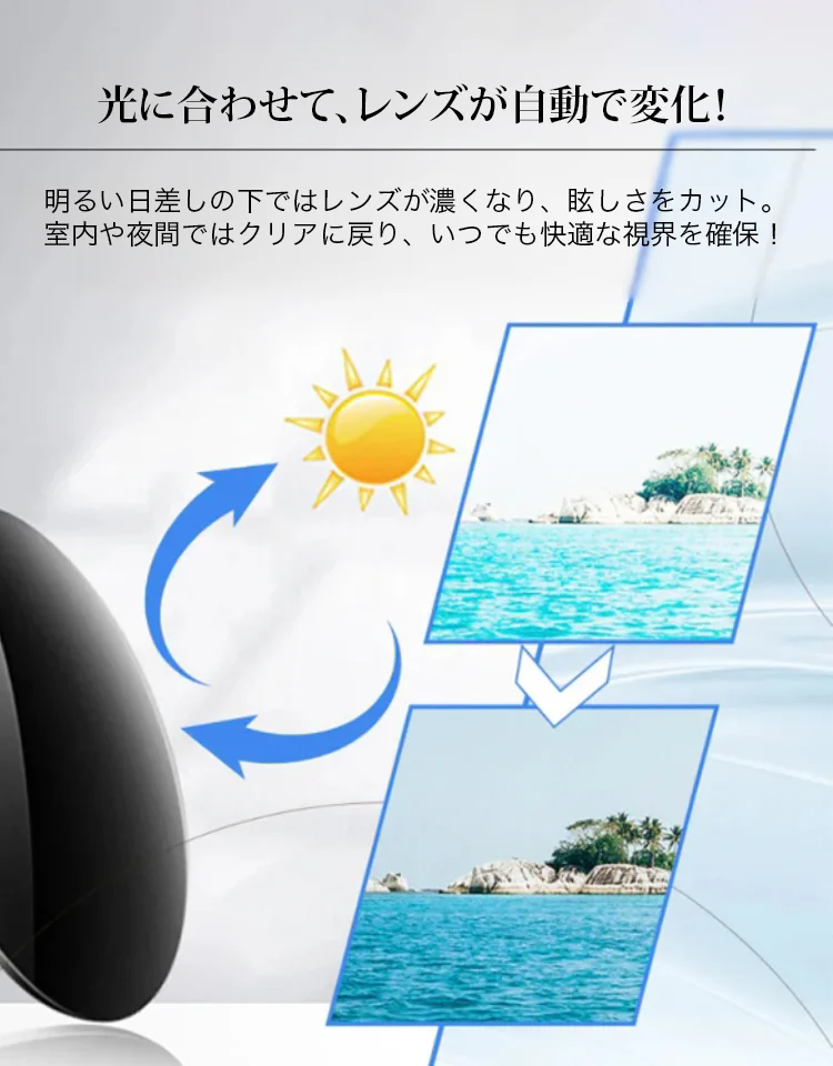 遠近両用シニアグラス