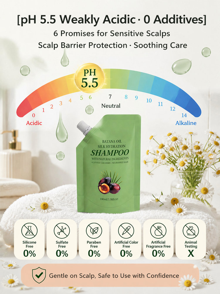 Anti-Hair Loss & Hair Growth Shampoo, Achieve Zero Hair Fall