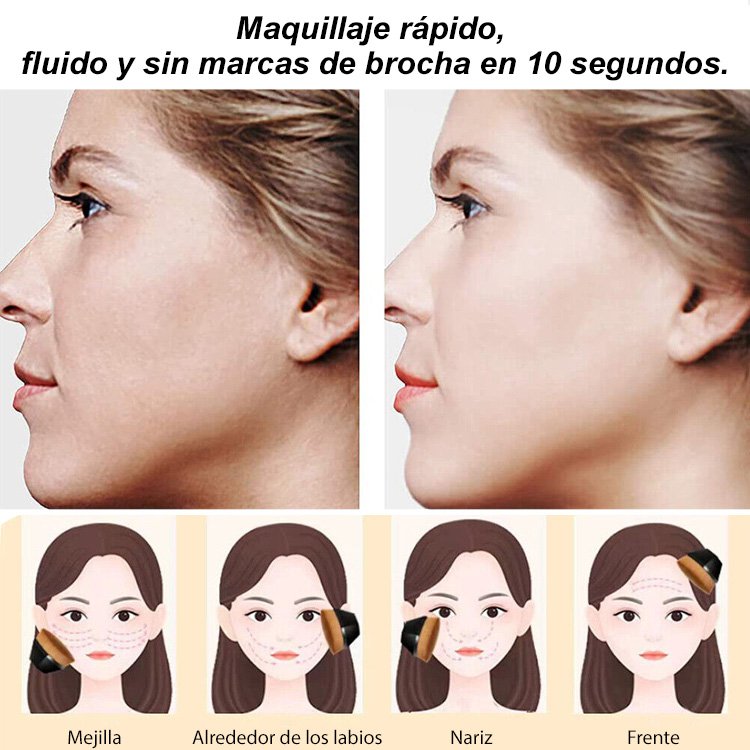 Brocha de Maquillaje Mágica de Pétalos