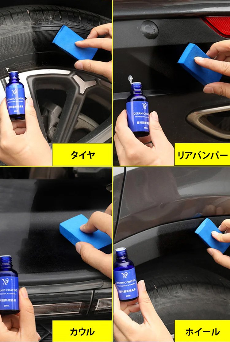 樹脂パーツコーティング剤