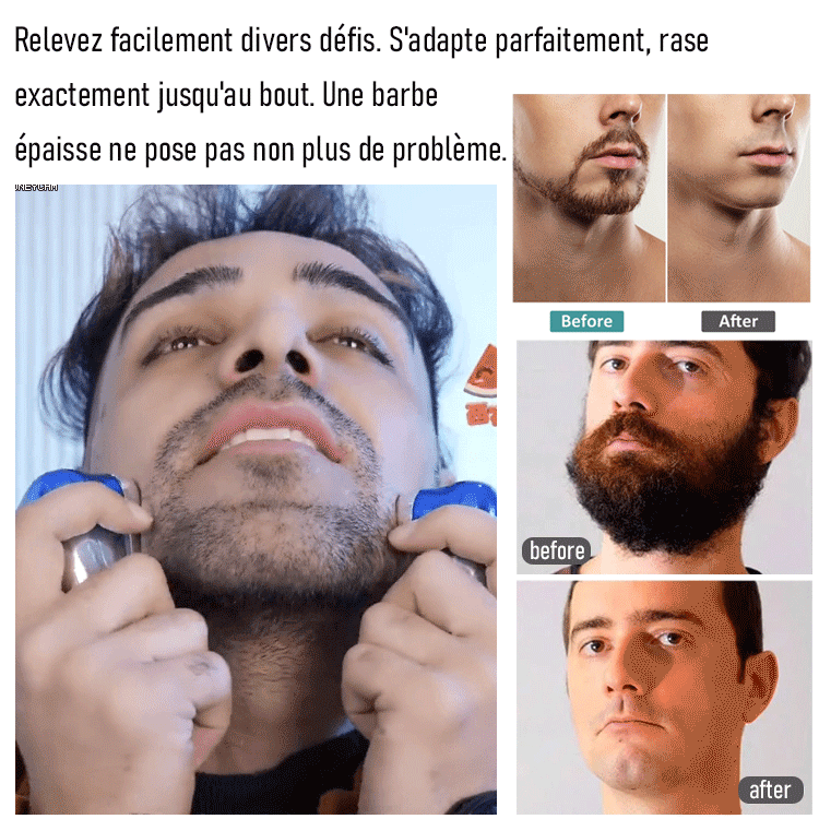 Smart flottant à trois têtes de couteaux avec affichage numérique