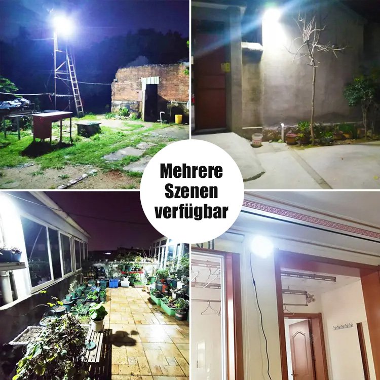 Solar-LED-Gartenleuchte für draußen