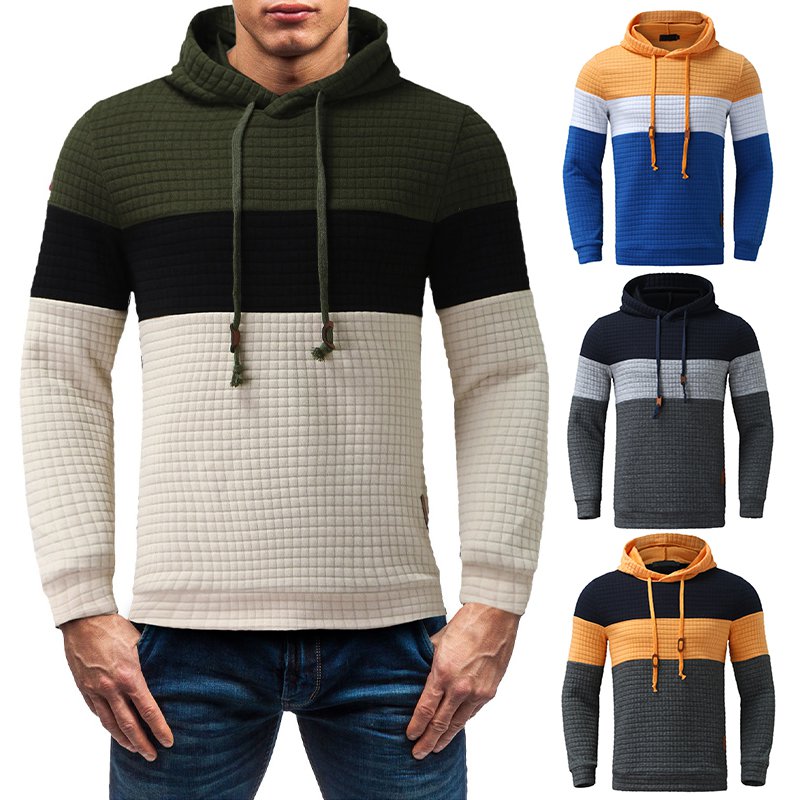 メンズプルオーバーパーカー