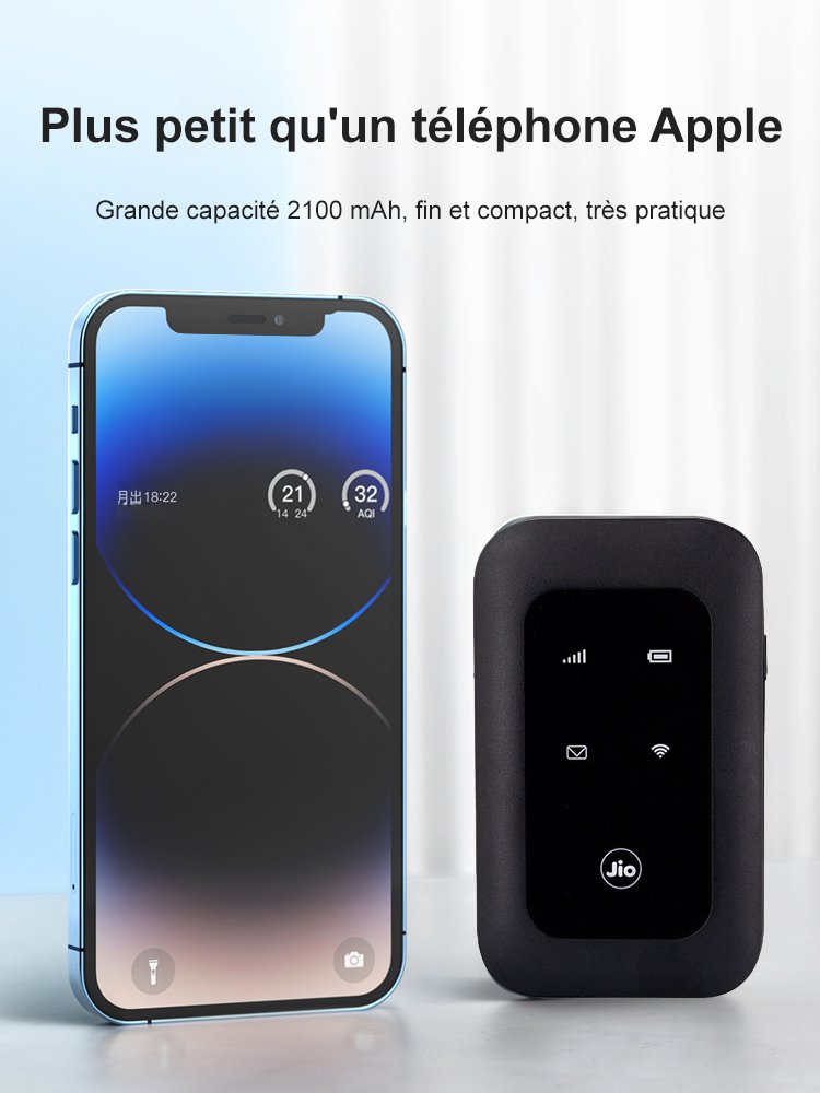 【Signal ultra-puissant sans délai】WiFi portable universel