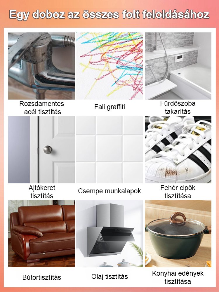 Egy flakon mindent megtesz] Univerzális varázslatos tisztító krém