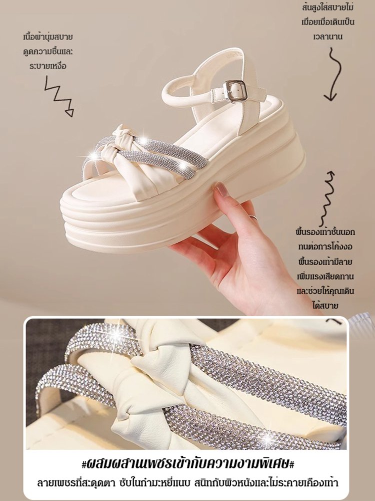 รองเท้าแตะโรมันเพิ่มความสูง