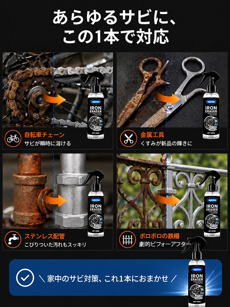 強力サビ落としスプレー