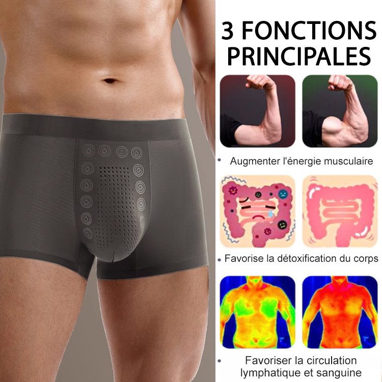 Sous-vêtements de massage et de thérapie magnétique pour hommes
