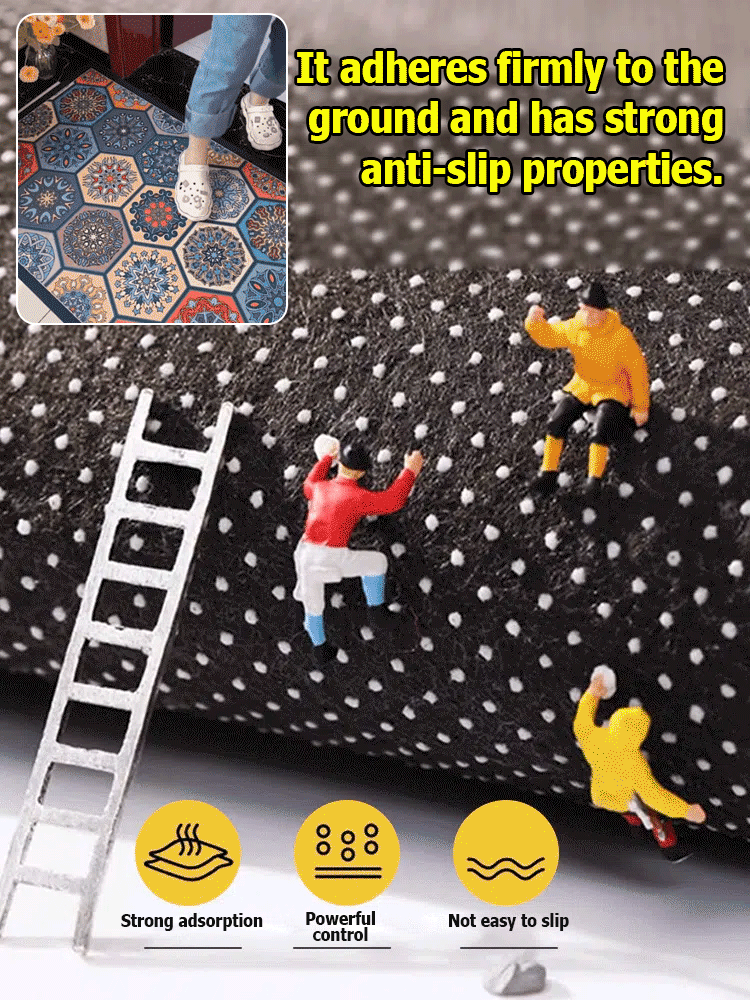 Kitchen disposable absorbent floor mat