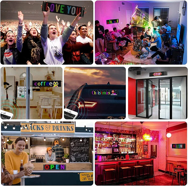 Ultracienki, elastyczny, miękki ekran LED do samochodu