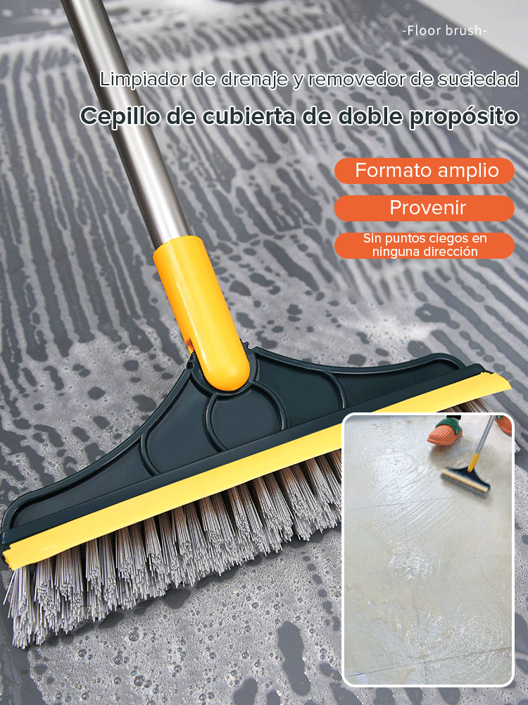 Cepillo limpiador con limpiacristales