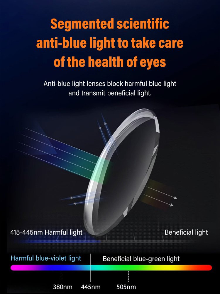 Ultra-light folding presbyopia glasses